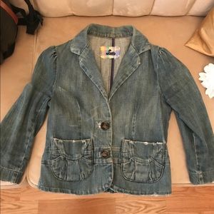 Lux jean jacket from Anthropologie